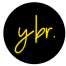ybr. logo on black